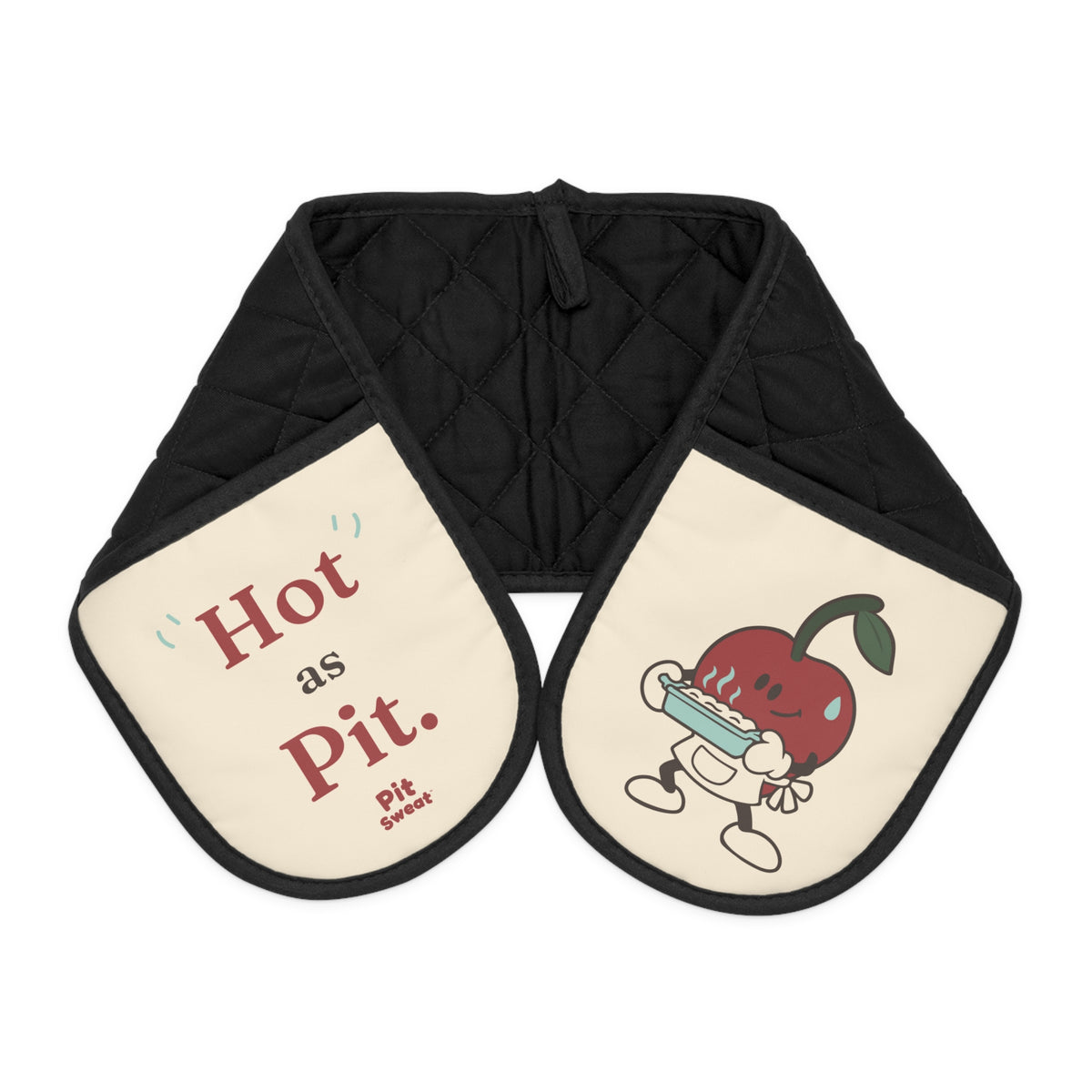Hot as Pit. Double Oven Glove