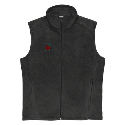Approved Printful proof — Columbia212488 Charcoal Heather — standing Pit right-chest embroidery — Front — 985217750