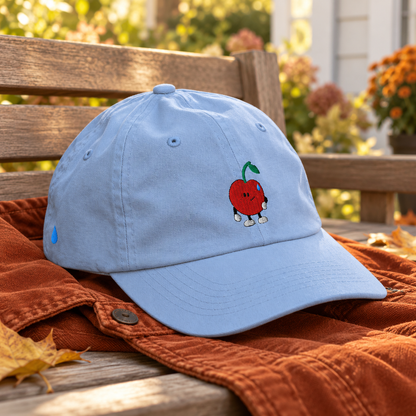 Little Pit Youth Cap — Baby Blue staged product view
