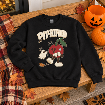 Pit-rified Youth Crewneck — staged lifestyle view