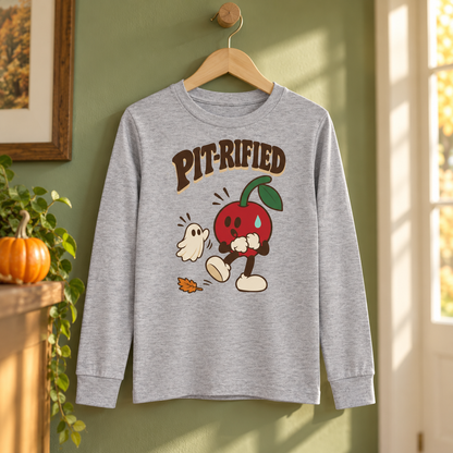 Pit-rified Youth Long Sleeve — staged lifestyle view