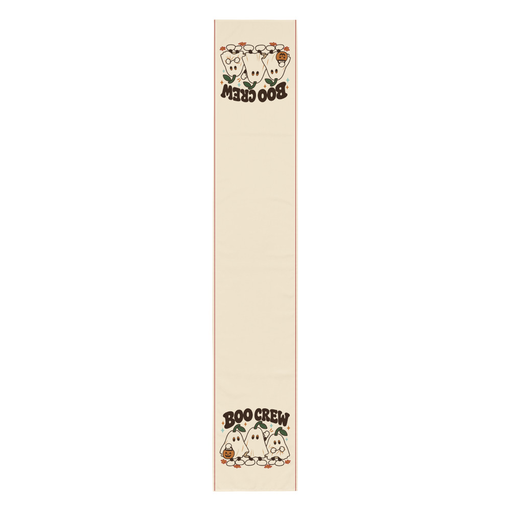 Boo Crew Table Runner — actual Printful digital proof