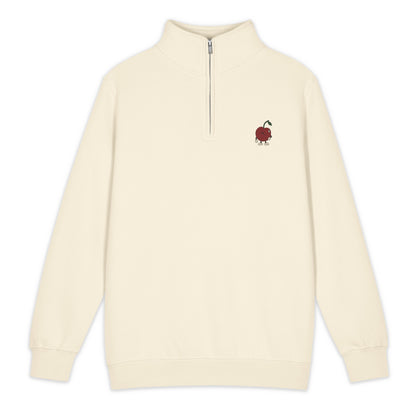 Approved Printful proof — LaneSeven LS14014 Sandshell — standing Pit chest-only unlimited-color embroidery — Flat Front — gt-985133389