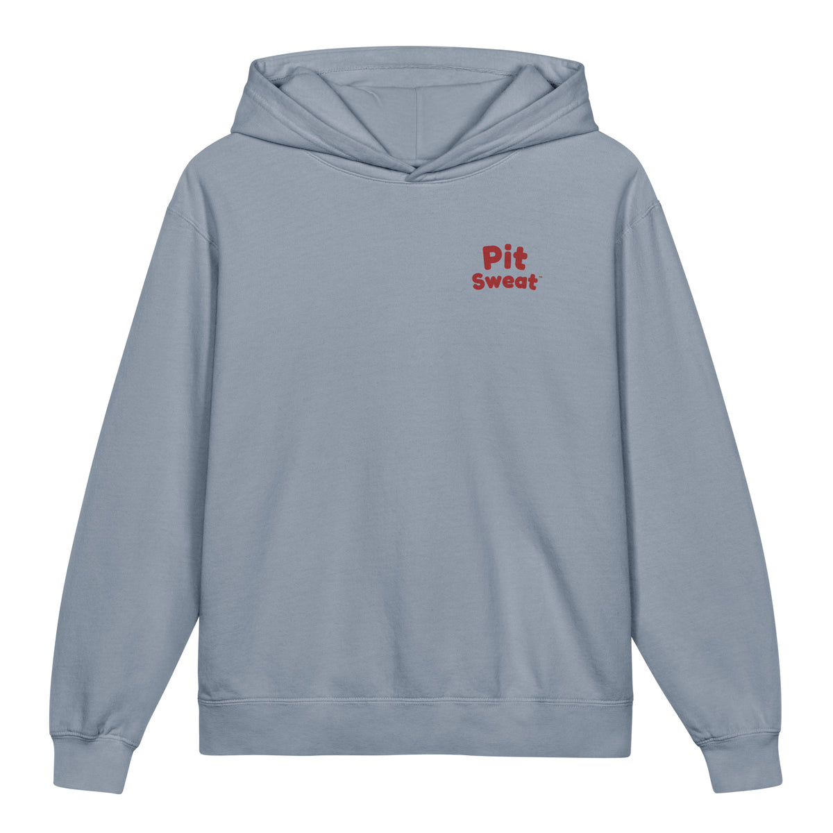 Fast as Pit Youth Hoodie — Blue Jean — front supplier proof